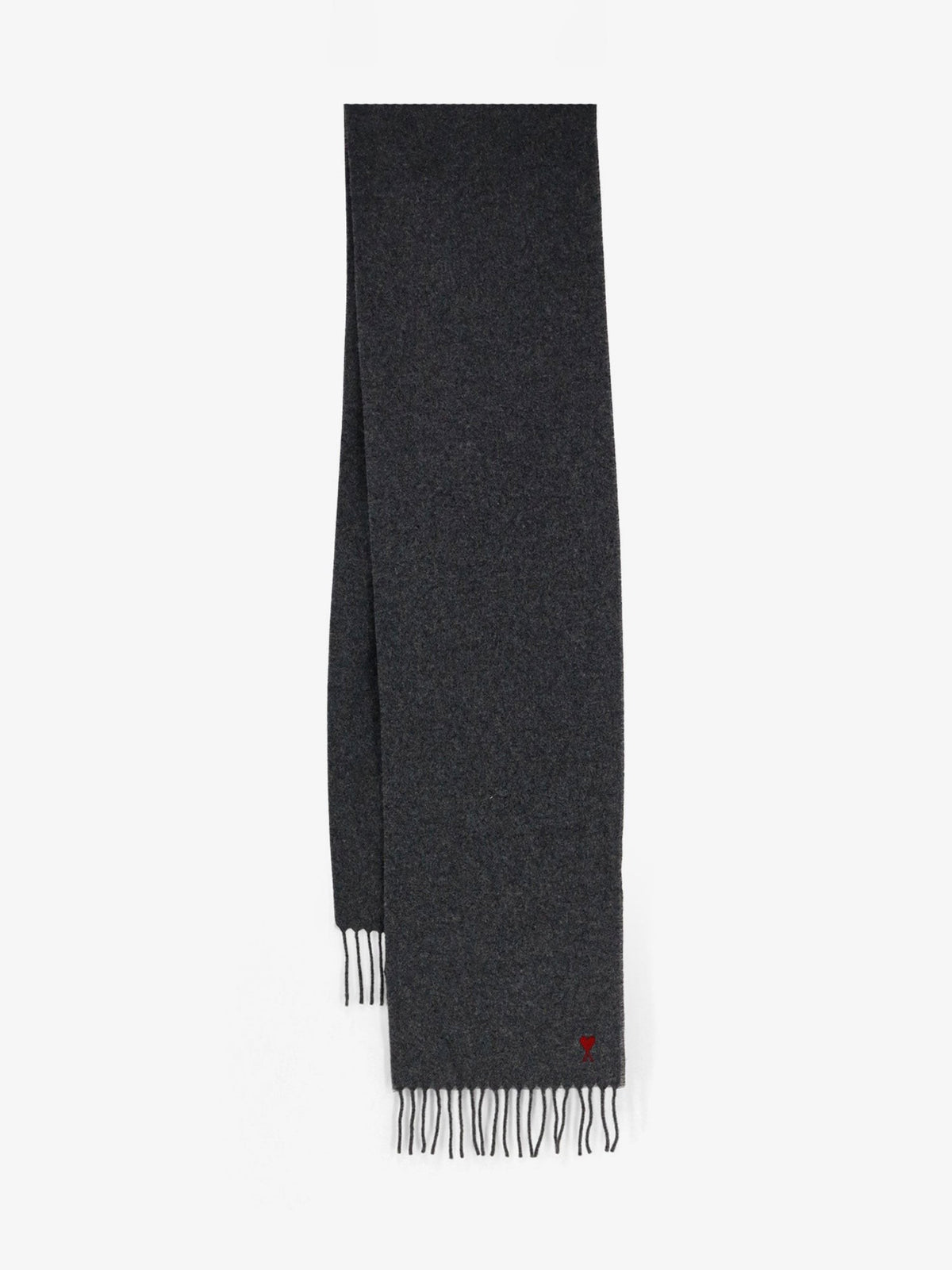 Wool scarf with Ami de Coeur embroidery