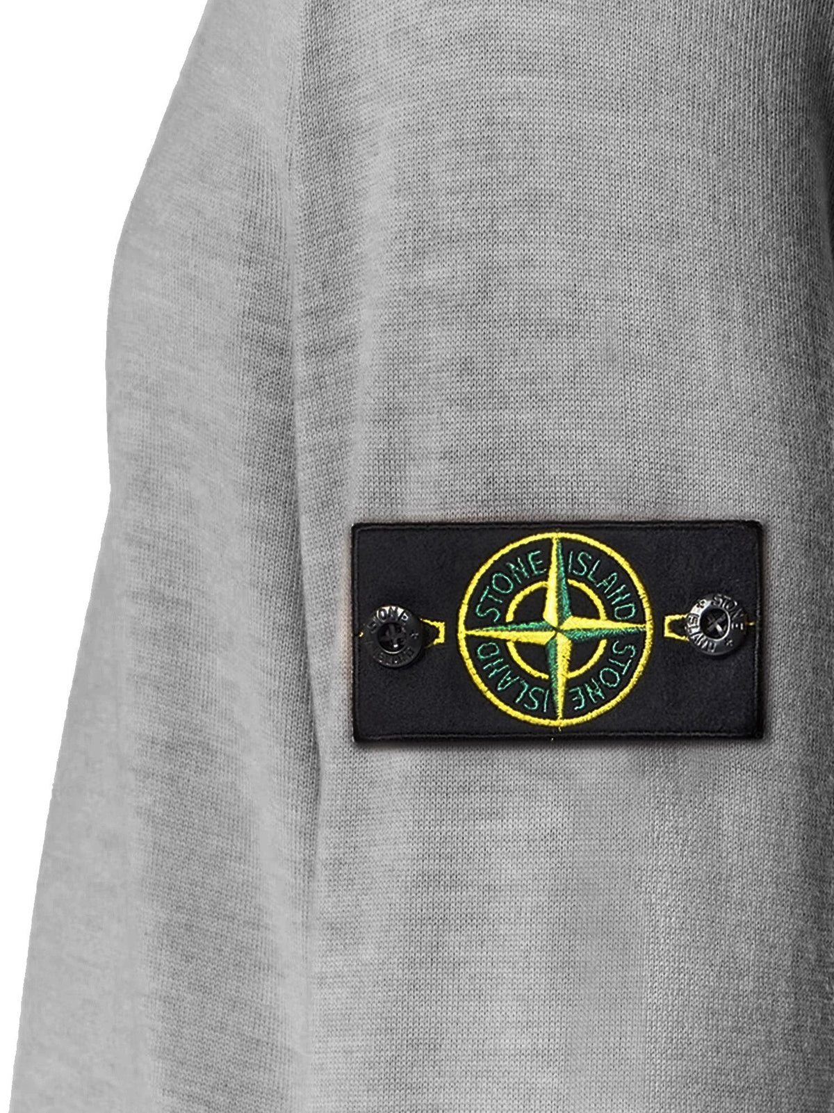 Wool sweater with side logo patch 3