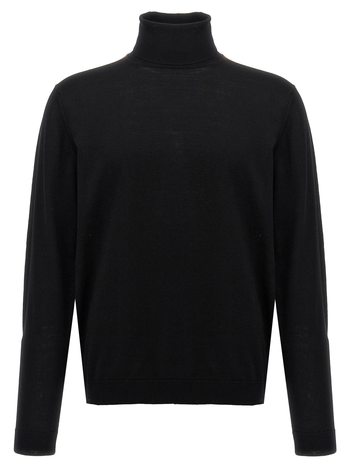 Wool turtleneck sweater