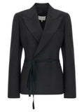 Wrap blazer