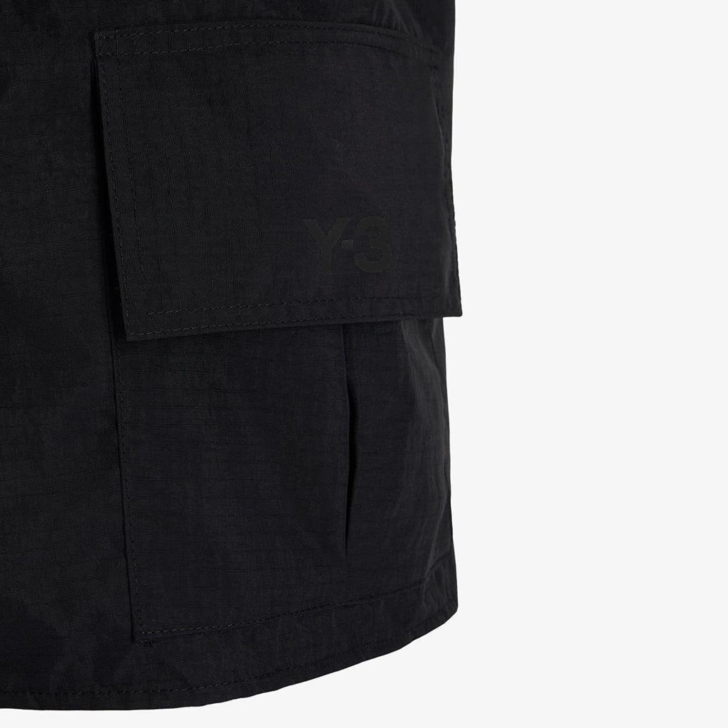 Y-3 UTIL HOOD       BLACK