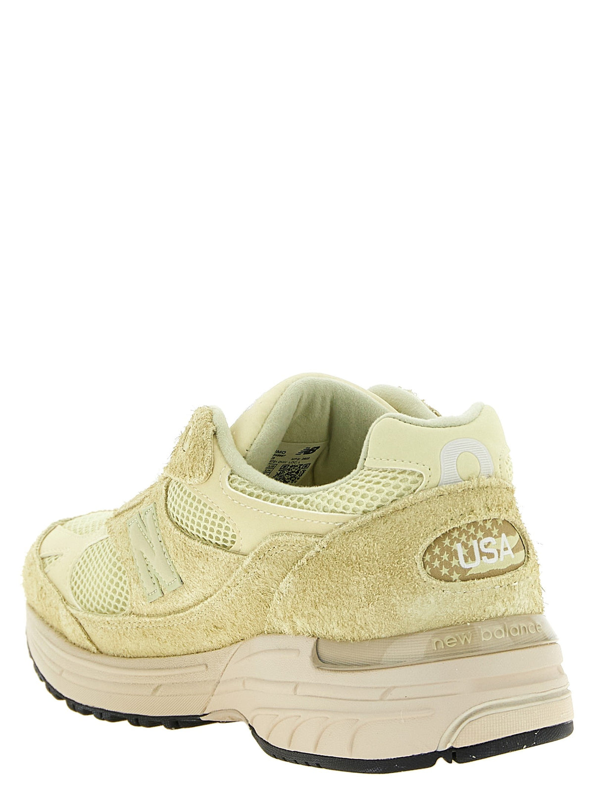 Yellow 'Made in USA 993' sneakers 3
