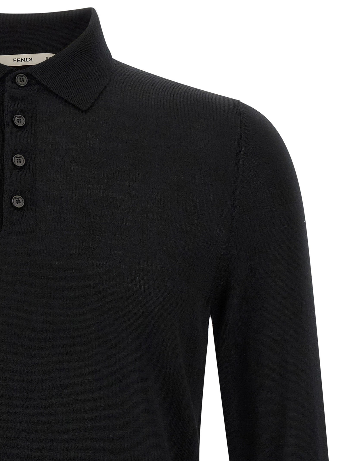 Yellow stitching polo shirt with visible thread 3
