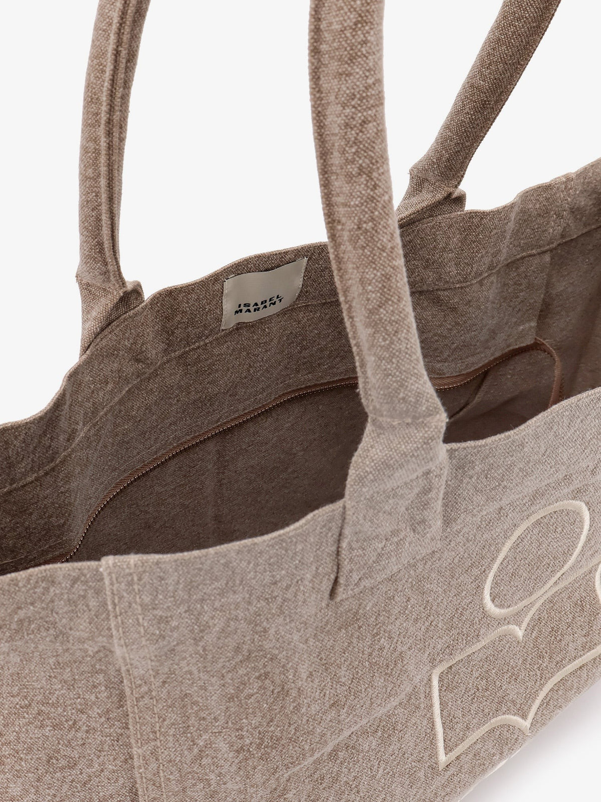 Yenky Zipped cotton shoulder bag 4