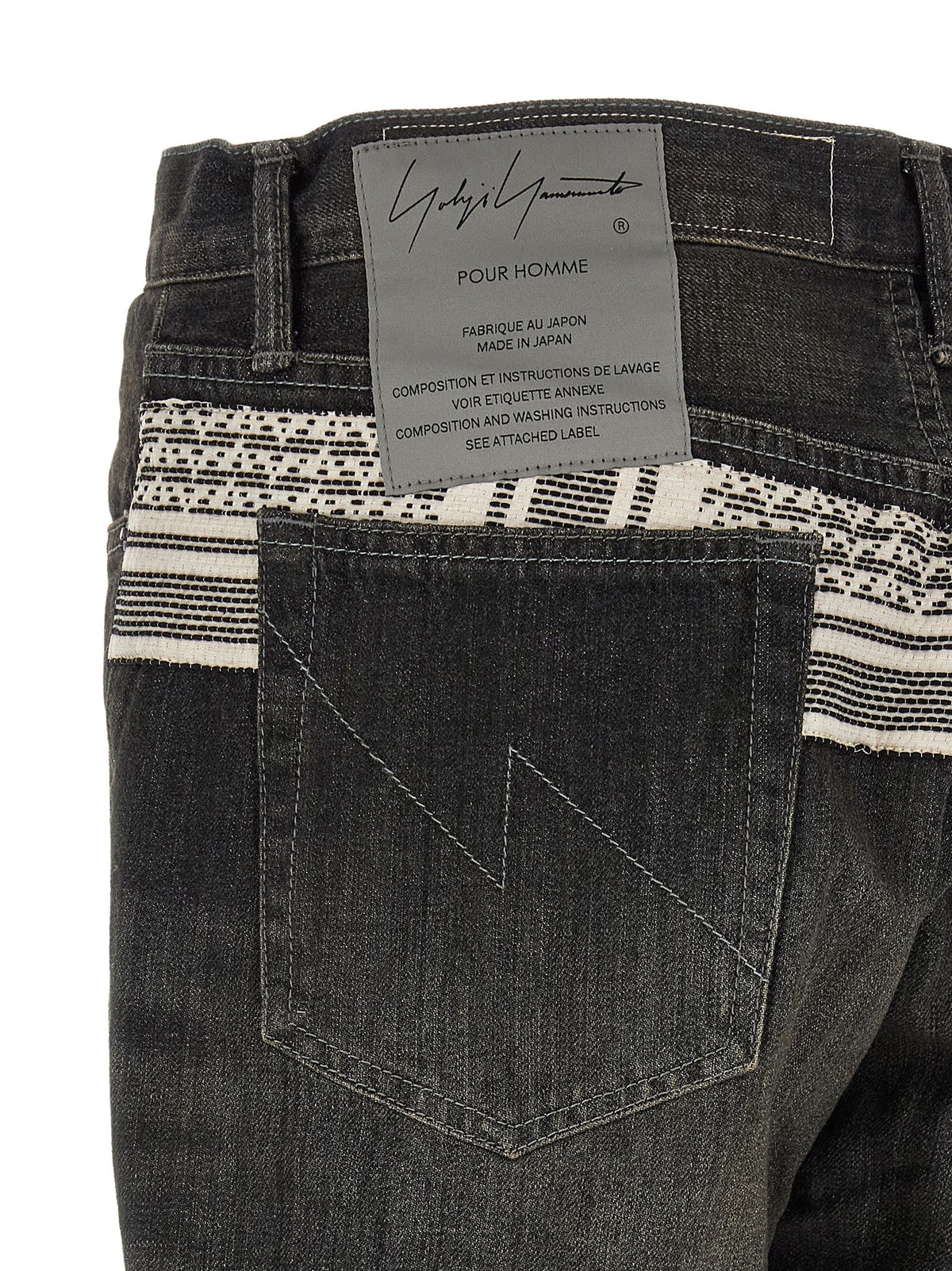 Yohji Yamamoto 'Savege denim' jeans × NH 5