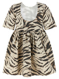 'Zebra Denim' dress 2