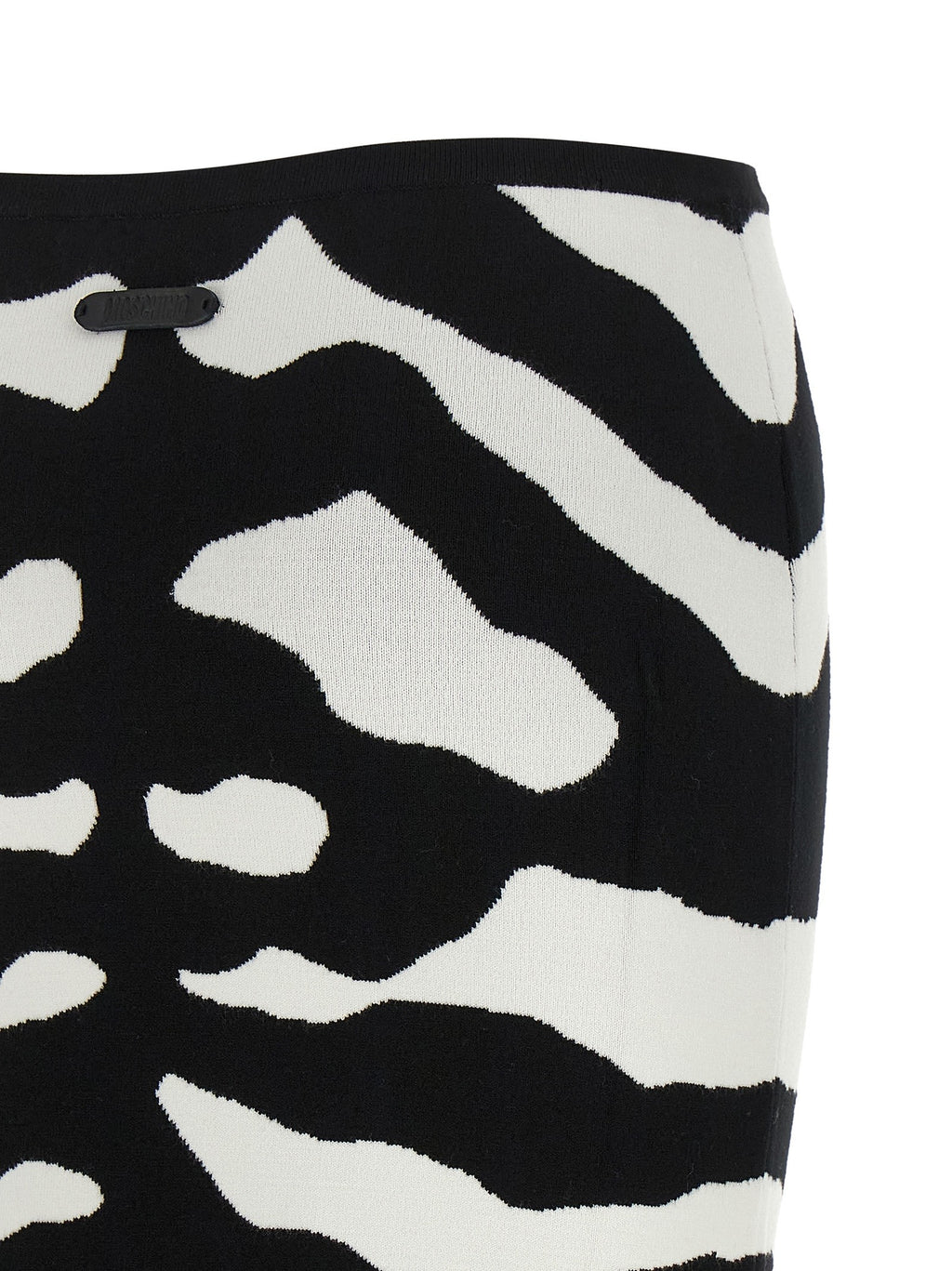 Zebra intarsia skirt 4