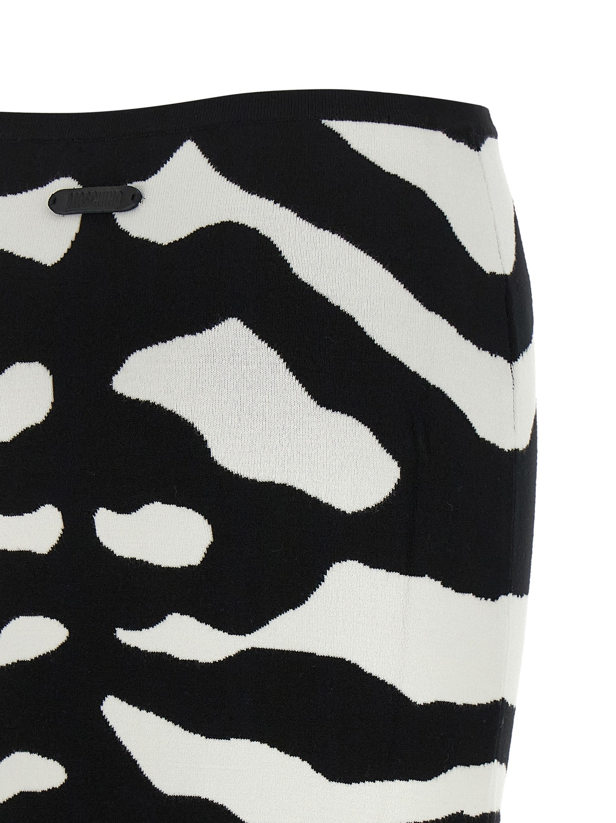 Zebra intarsia skirt 4