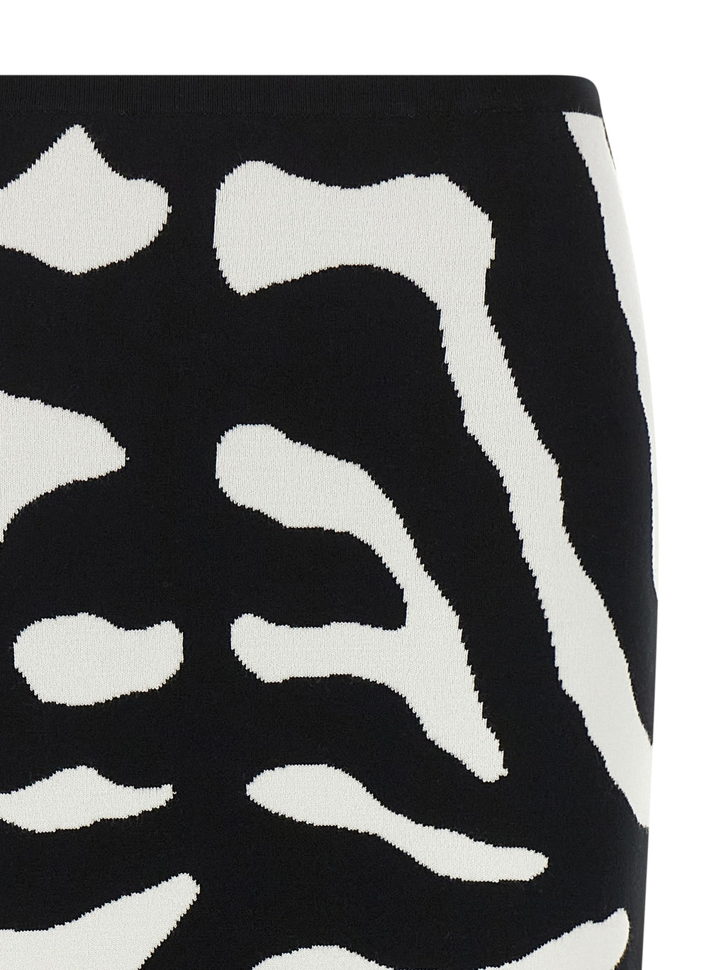 Zebra intarsia skirt 3