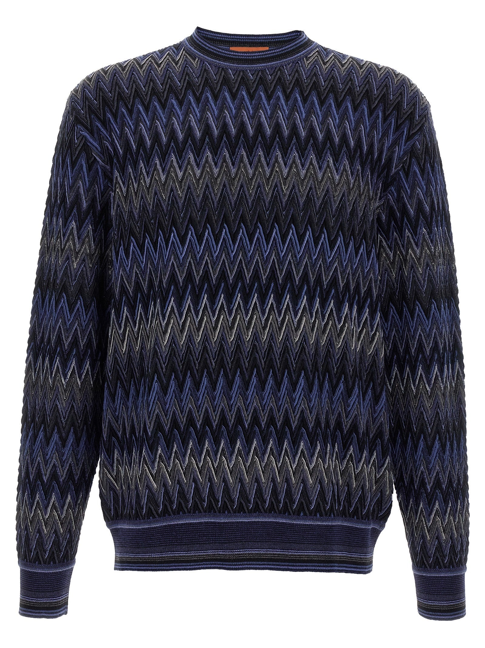 Zigzag pattern sweater