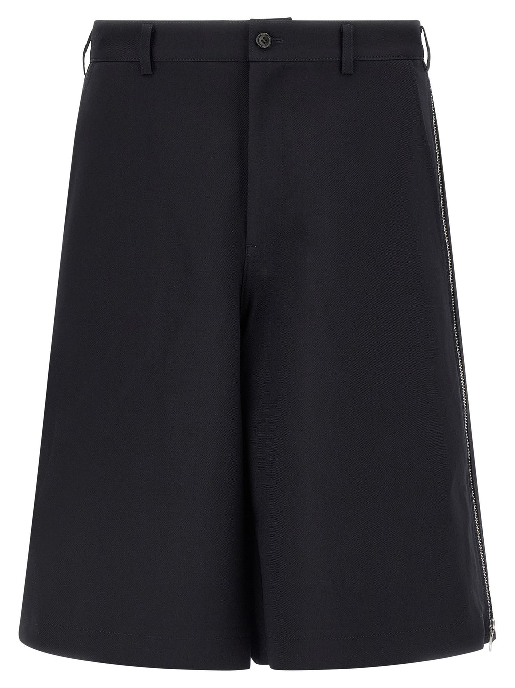 Zip bermuda shorts