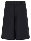 Zip bermuda shorts