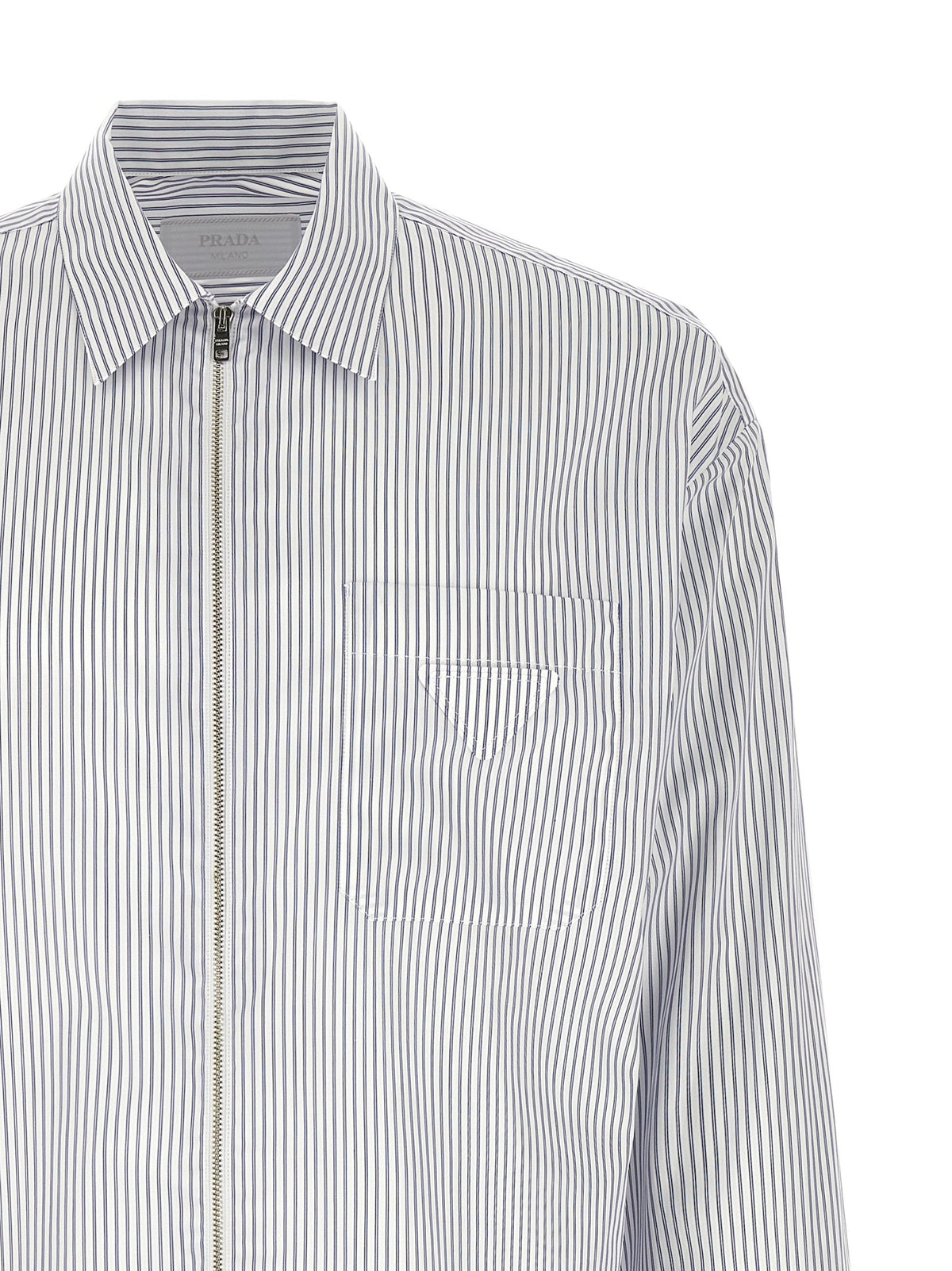 Zip striped shirt 3