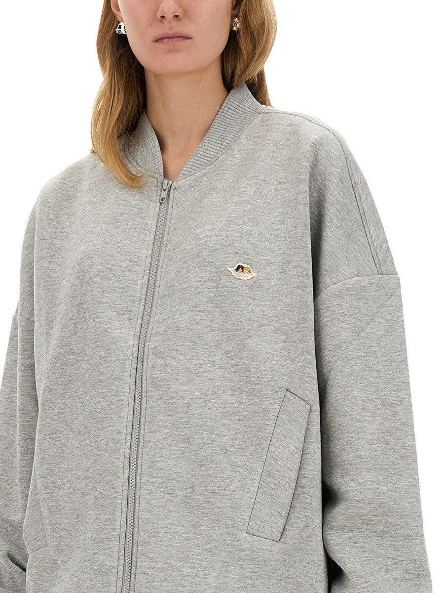 ZIPPERED SWEATSHIRT "ANGEL" 4