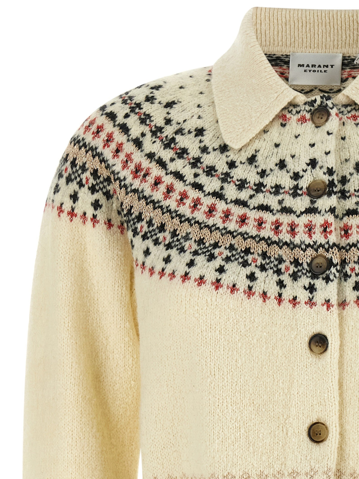 'Zoe' cropped cardigan 3