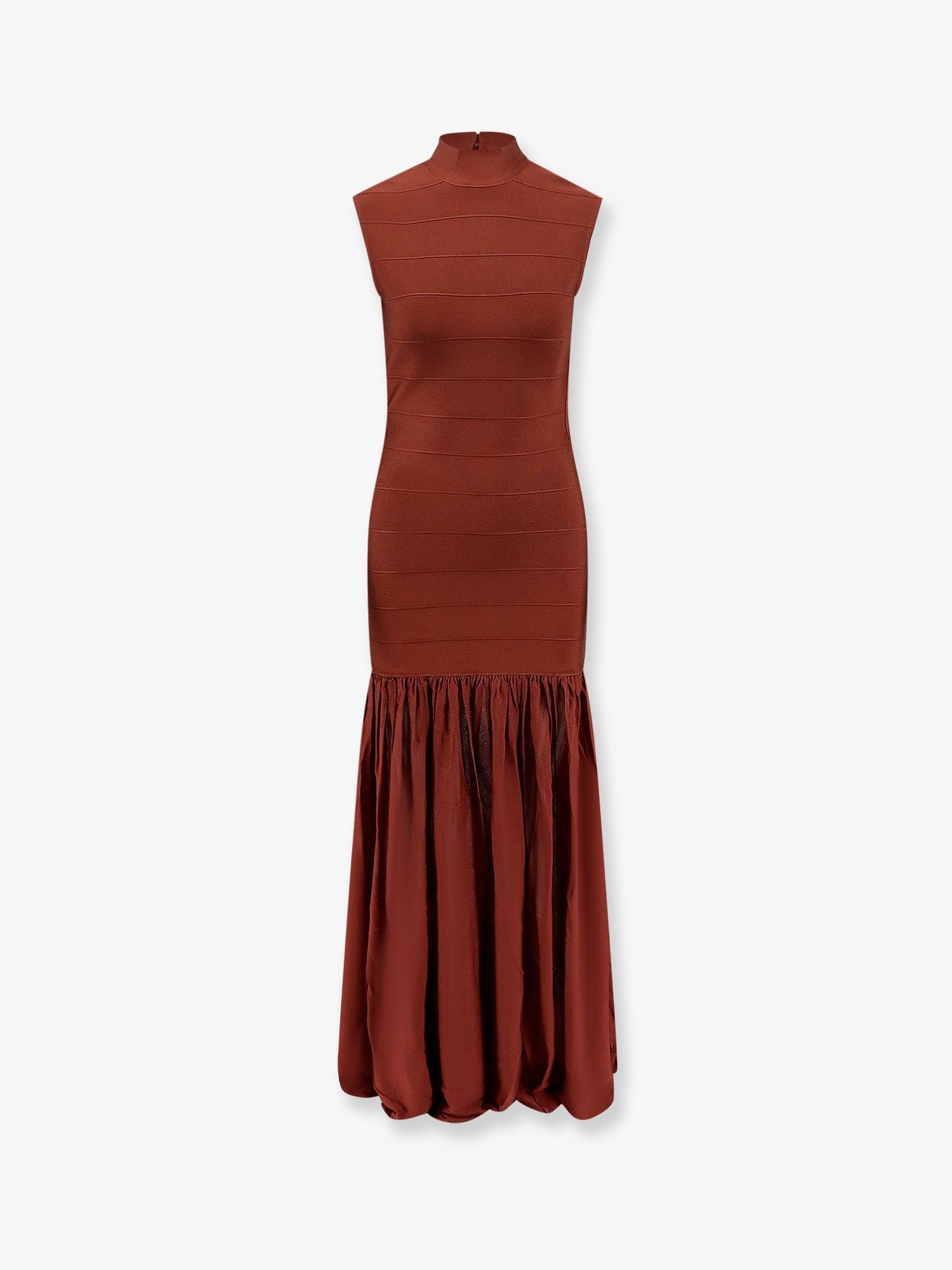 Zosima long viscose dress